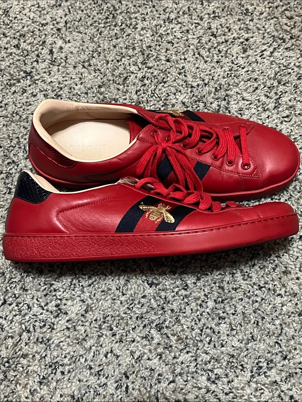 Gucci Ace Embroidered 'Red Bee' Sneaker